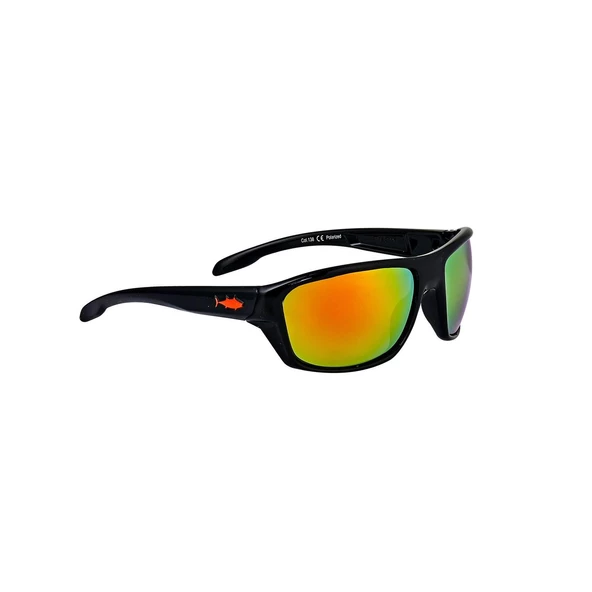 Fujin Pro Angler Polarize Güneş Gözlüğü  C138 Orange Shiny Black