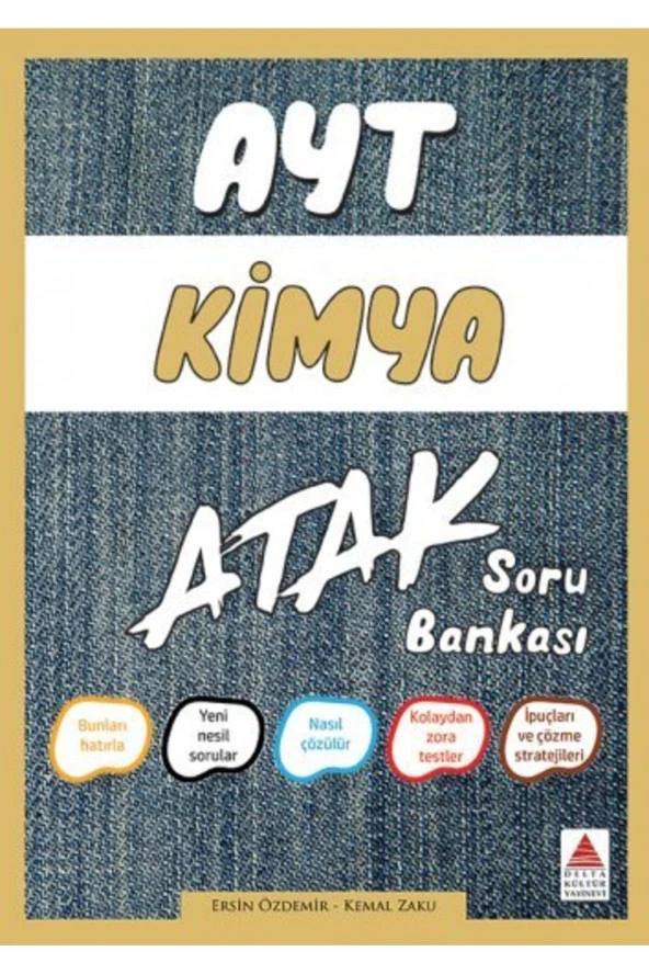 Yks Ayt Kimya Soru Bankası Atak ürün görseli 1