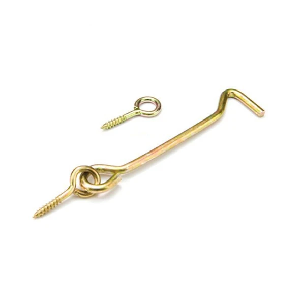 Maymuncuk Çengelli Askı Kilit Kancalı Vida 80 No ürün görseli 1