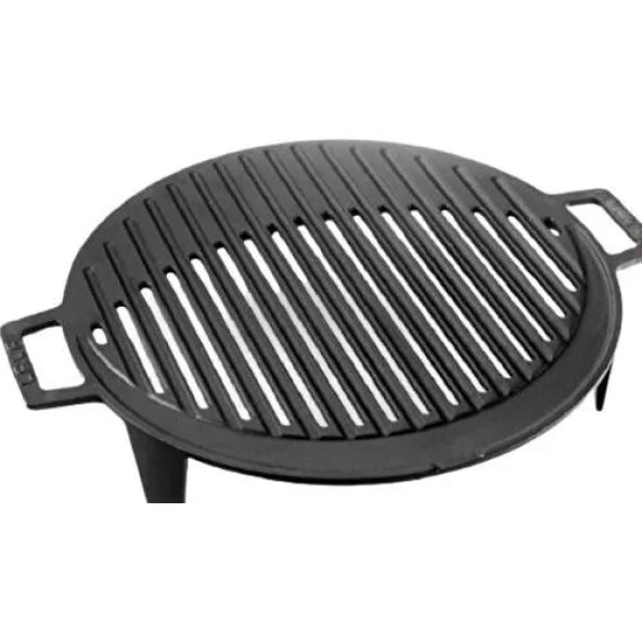 Lava Demir Döküm Mangal Izgarası Yuvarlak 37 cm - 2