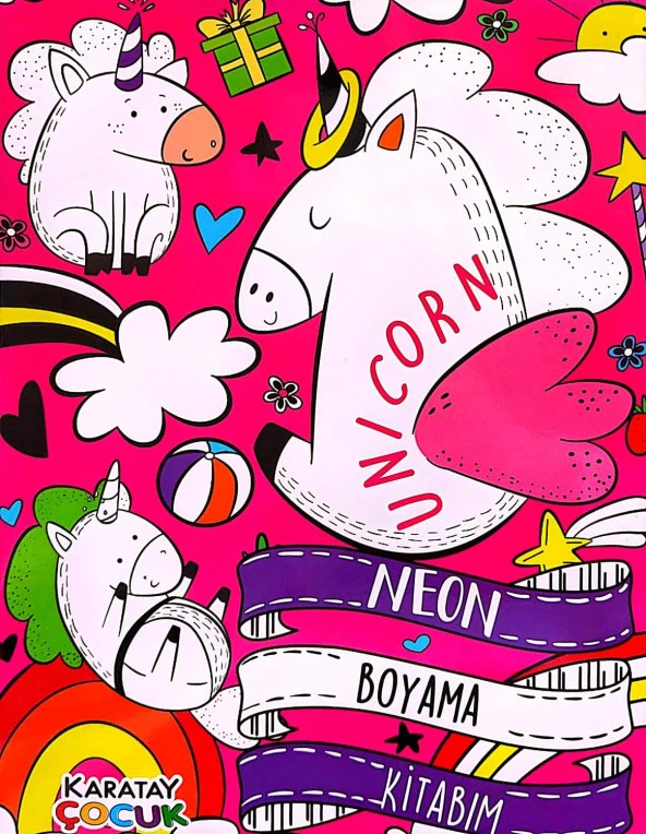 Neon Boyama Kitabı 8 Kitap ürün görseli 1