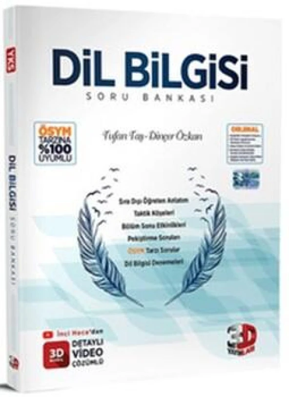 Yks Dil Bilgisi Soru Bankası ürün görseli 1