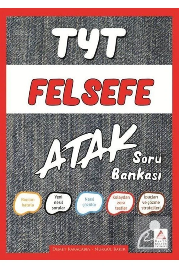 Yks Tyt Felsefe Soru Bankası Atak ürün görseli 1