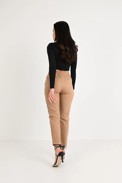 Kadın Bel Lastikli Pantolon 6230-24 - 11