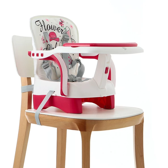 Baby Plus Funny Yükselticili Mama Sandalyesi Byp-fny Pink BYP-FNY_Pink