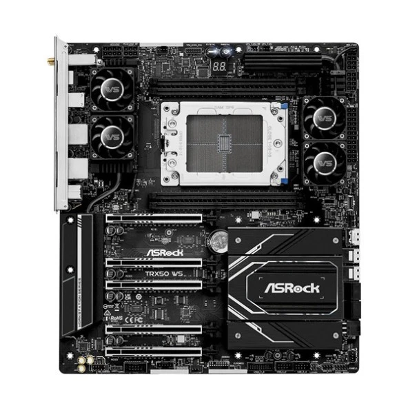 ASROCK TRX50 WIFI-6E WS ECC DDR5 10-GbE LAN PCIE 5.0 sTR50 ATX - 2