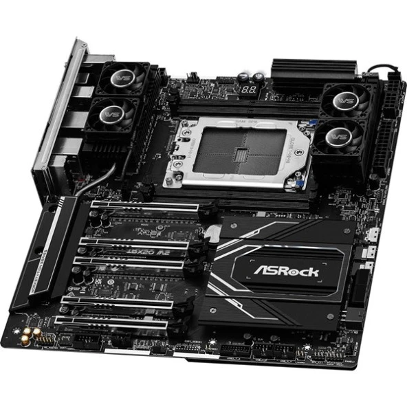 ASROCK TRX50 WIFI-6E WS ECC DDR5 10-GbE LAN PCIE 5.0 sTR50 ATX - 3