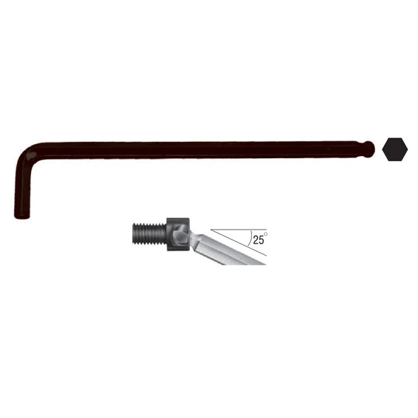 Cer-pa Ballpoint Alyan Anahtar Uzun Allen 5mm ürün görseli