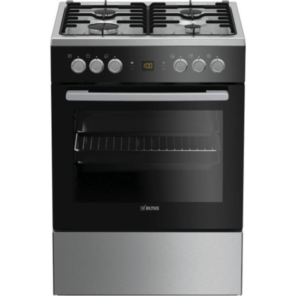Altus AL 585 GTB Siyah Ocaklı Fırın