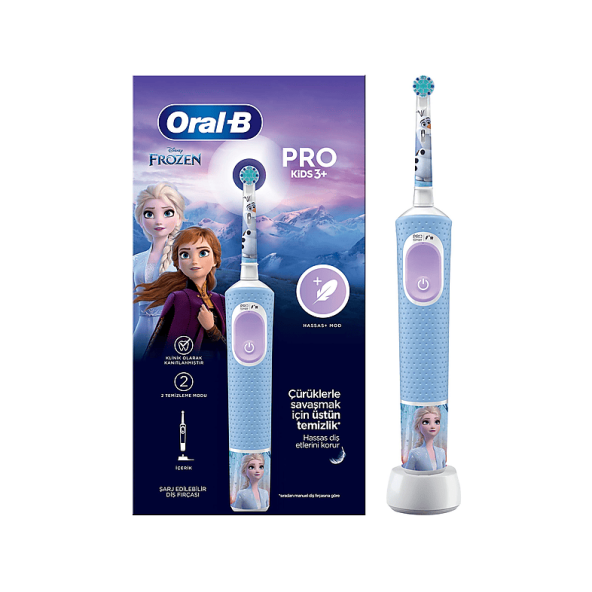 Oral-B Vitality Pro Frozen Çocuk Şarjlı Diş Fırçası