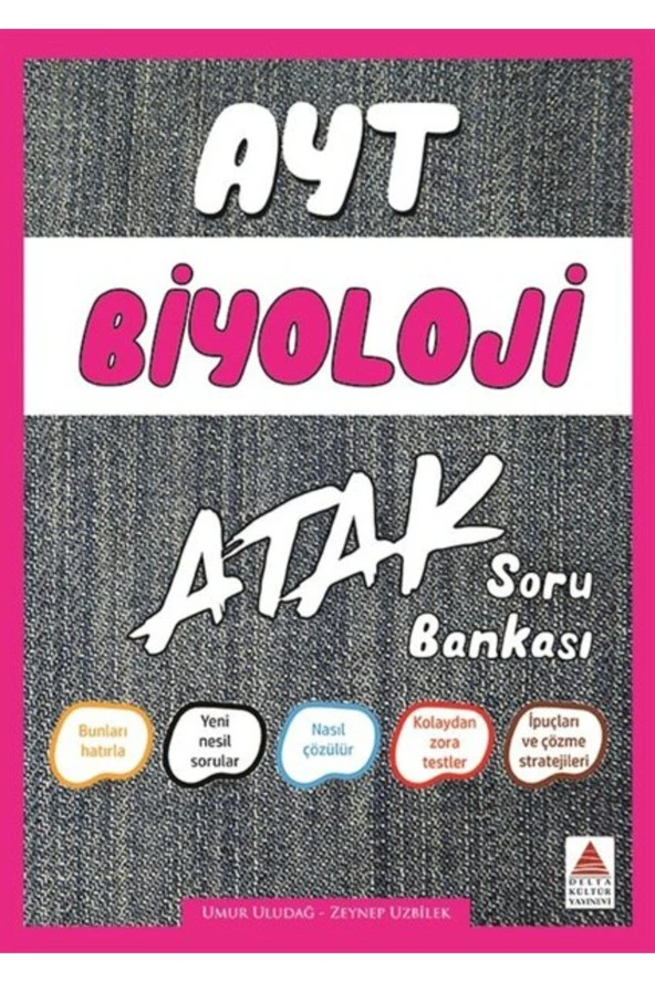 Yks Ayt Biyoloji Soru Bankası Atak ürün görseli 1