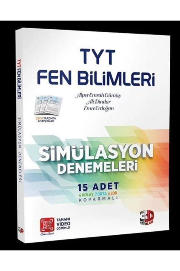 Yks Tyt Fen Bilimleri Deneme Simülasyon ürün görseli 1