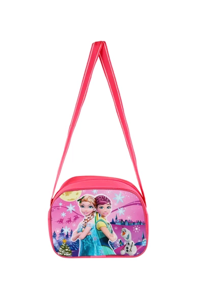 Lugmo Ortaokul İlkokul Çantası ve Beslenme Çantası 3 Cepli Pedli İkili Prenses Pembe - 5