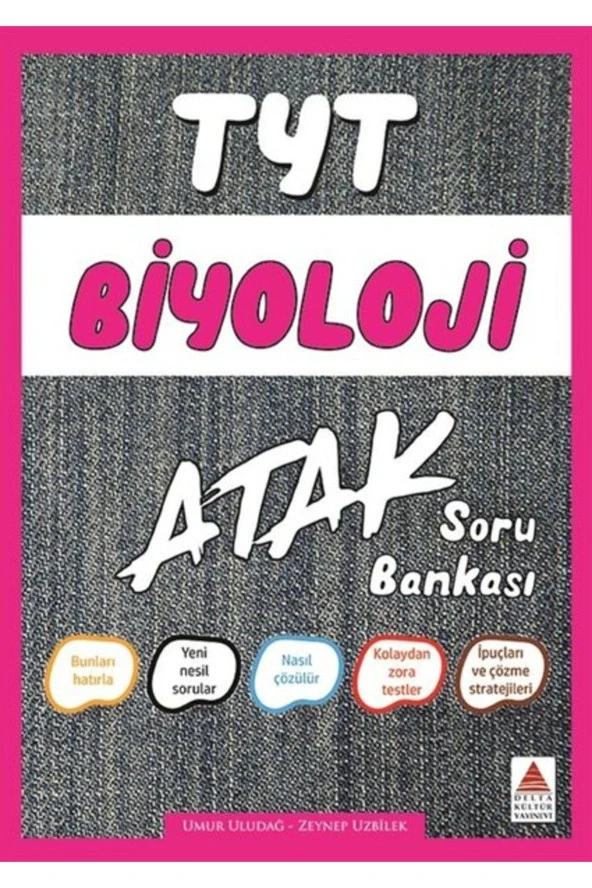 Yks Tyt Biyoloji Soru Bankası Atak ürün görseli 1