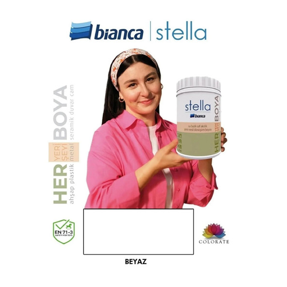 Bianca Stella Yeni Nesil Dönüşüm Boyası Beyaz 1 Lt