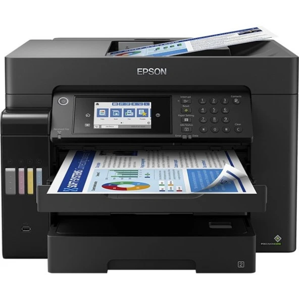 EPSON A3 L15160 Renkli Çok Fonksiyonlu Faklı Tanklı Yazıcı USB-Kablosuz-Ethernet - 2