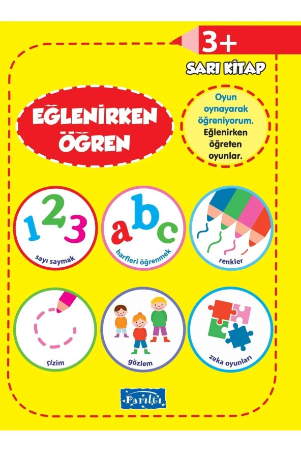 Eğlenirken Öğrenme Sarı Kitap +3 ürün görseli 1