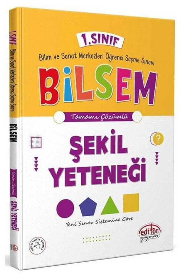 1. Sınıf Bilsem Hazırlık Şekil Yeteneği Tamamı Çözümlü Yeni