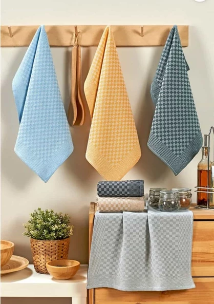 12 Lİ SET Buldan Mutfak Kurulama Bezi, Peçete, El Bezi (40x60) - 2