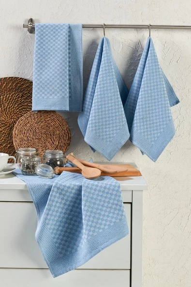 12 Lİ SET Buldan Mutfak Kurulama Bezi, Peçete, El Bezi (40x60) - 6