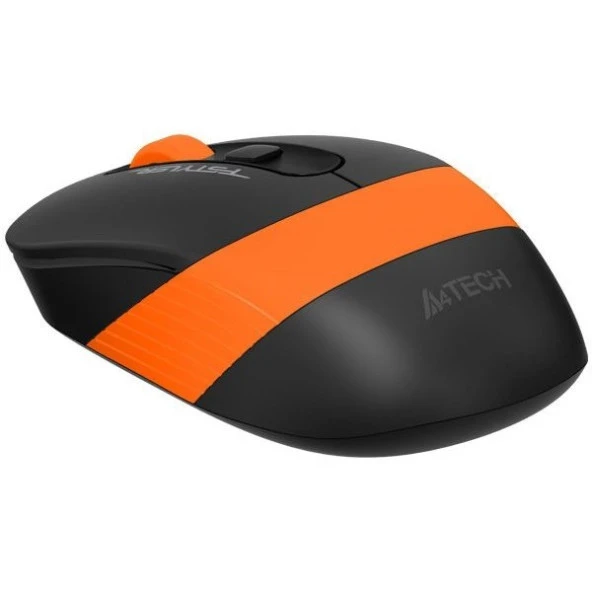 A4 TECH FG10 Kablosuz 2000dpi Optic Siyah/Turuncu Mouse - Resim 3