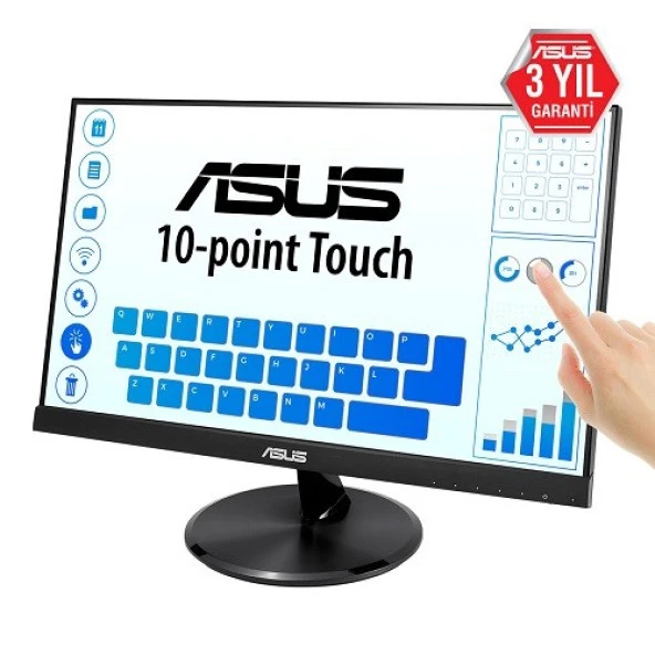ASUS 21.5" IPS VT229H 5MS 60Hz HDMI Dokunmatik Monitör (1920 X 1080) - 2