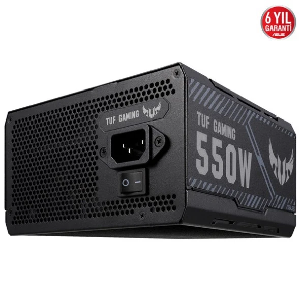 ASUS 550W 80+ BRONZE TUF GAMING 550B 13.5cm Fanlı Power Supply - Resim 9