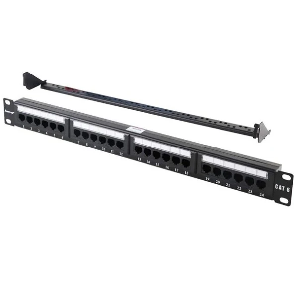 CODEGEN 1U 24port Cat6 Utp Patch Panel COD624 - 4