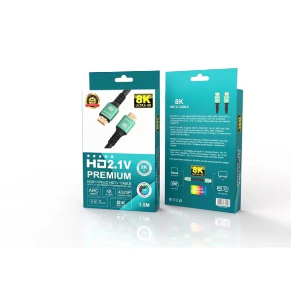 CODEGEN CPS8K15 1.5metre HDMI Görüntü Kablosu 8K - Resim 6