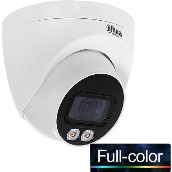DAHUA 2MP DOME 2.8MM IPC-HDW2249T-S-IL 30metre H265 IP Güvenlik Kamerası Full Color - 2