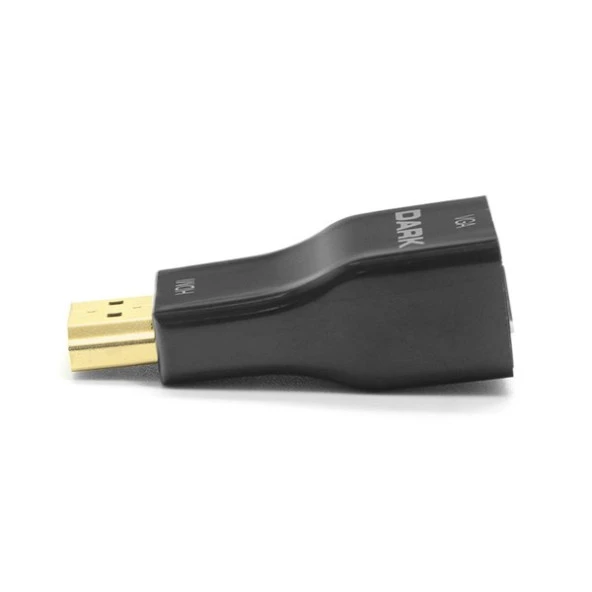 DARK DK-HD-AHDMIXVGA5 HDMI-VGA (D) Çevirici Adaptör Siyah - Resim 3