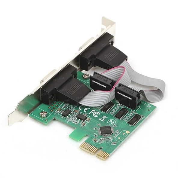 DARK DK-AC-PERS232 PCIe 2port Serial (RS232) Çevirici Kart - 4