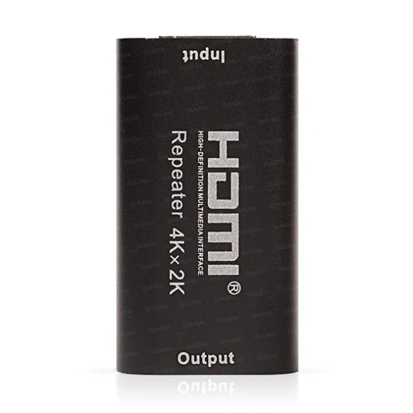 DARK 1port DK-HD-E102 1port HDMI (giriş) 1port HDMI (çıkış) 1920x1080 HDMI Repeater 40metre mesafeye kadar - Resim 2