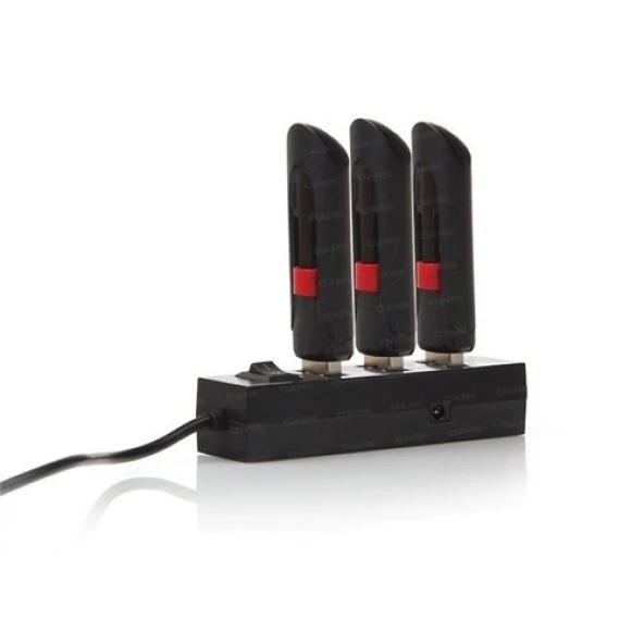 DARK DK AC USB241 4port USB 2.0 Siyah USB Çoklayıcı Hub Anahtarlı - 2