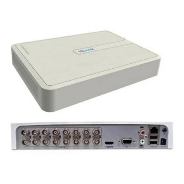 HILOOK 16kanal DVR-116G-K1 1-diskli DVR Kayıt Cihazı Plastik Kasa - 2