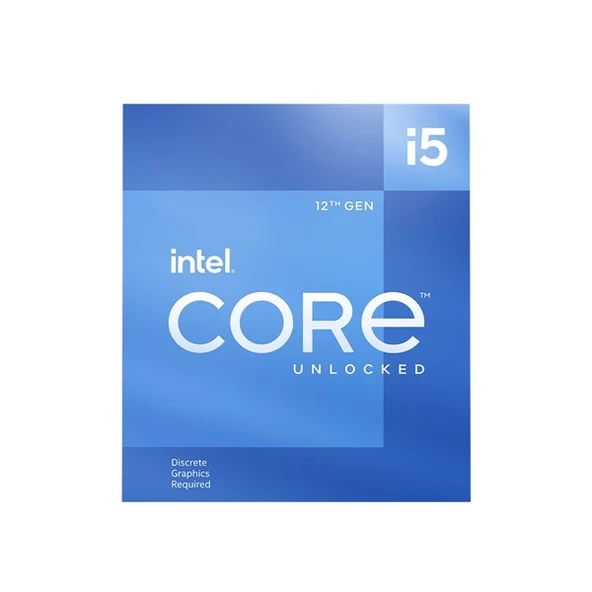 INTEL CORE i5 12600KF 20MB 10çekirdekli VGA YOK 1700p 125w Kutusuz +Fansız - Resim 2