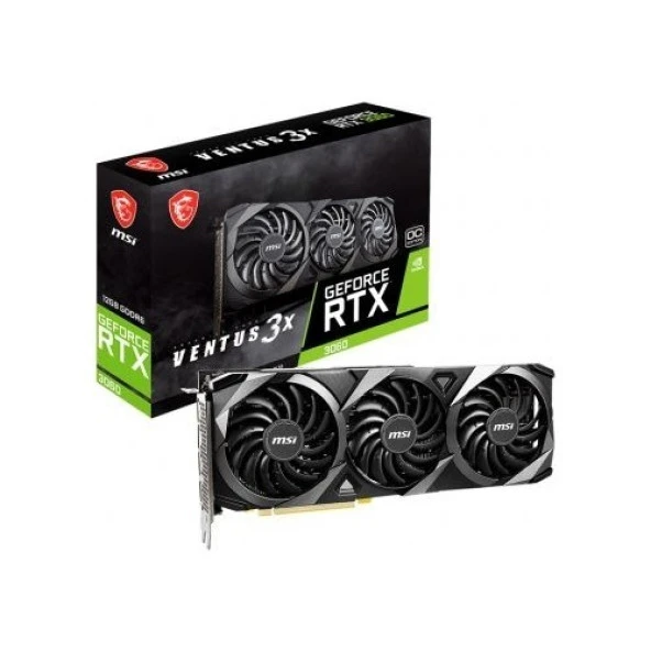 Msı Rtx3060 12Gb Ventus 3X 12G Oc Gddr6 192Bit Hdmı Dp Pcıe 16X V4.0