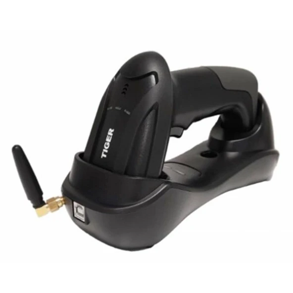 PERKON 1D CCD LS41 Wlan (Kablosuz) El Tipi Barkod Okuyucu 50metre mesafeye kadar - Resim 2