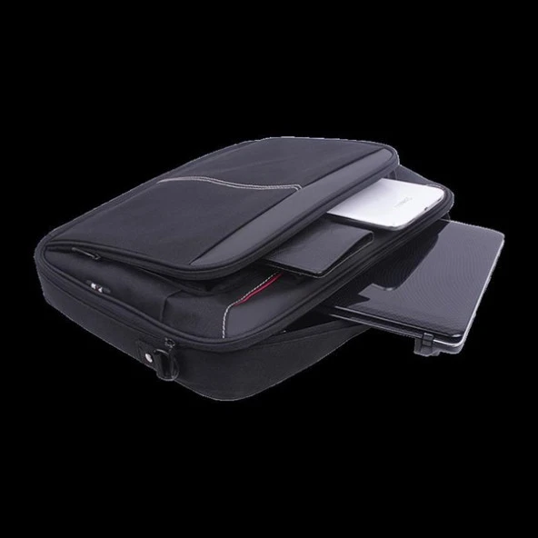 PLM PLC34 13-14" Siyah Notebook Çantası - Resim 3