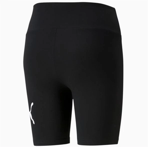 Puma ESS 7" Logo Short Leggings Siyah Kadın Kısa Tayt 848347 01 - 5
