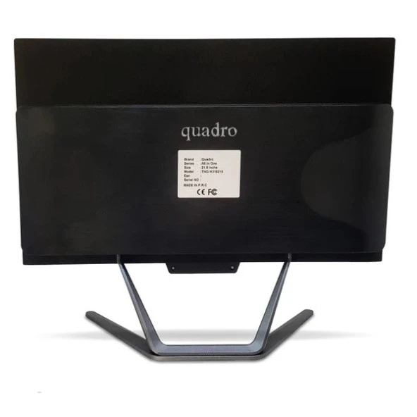 QUADRO 23.8" STARK H8124-40824 CORE i3 4130T 8GB RAM- 240GB SSD- O/B HD FRD - Resim 3