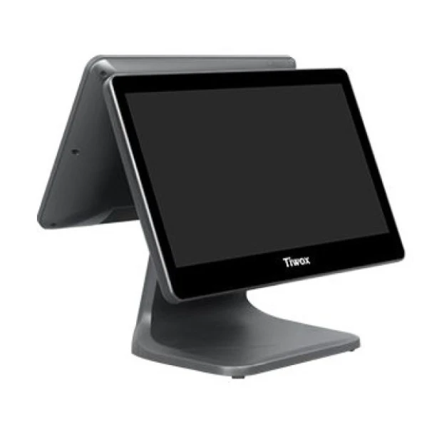 TIWOX 15.6" Dokunmatik (İki Ekranlı) TP-9500D 5.nesil CORE i5 8GB RAM- 128GB SSD- FDOS- POS PC ürün görseli 1