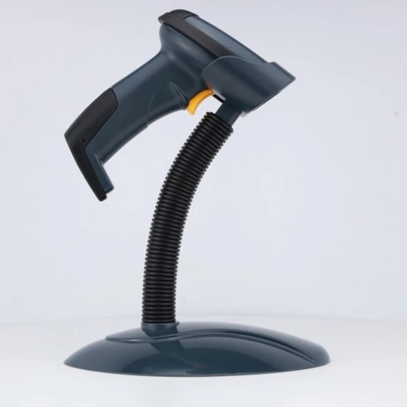 TIWOX El 1D Laser VS-113 USB El Tipi Barkod Okuyucu Ayaklı - Resim 4