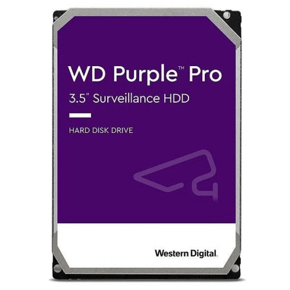 WD 3.5" 10TB PURPLE PRO WD101PURP 7200 RPM 256MB SATA-3 Güvenlik Diski