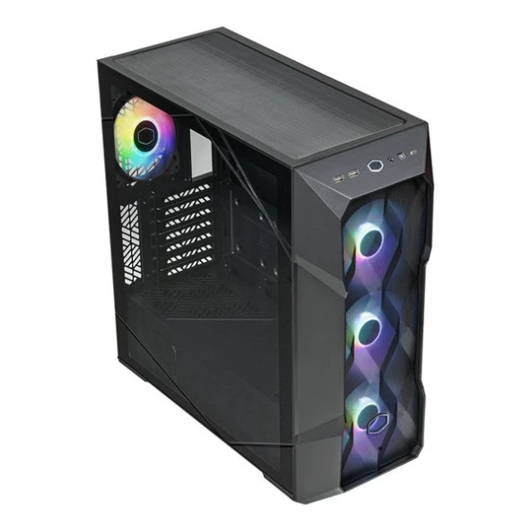 COOLERMASTER TD500 v2 TD500V2-KGNN-STU ARGB Gaming E-ATX PC Kasası - Resim 2