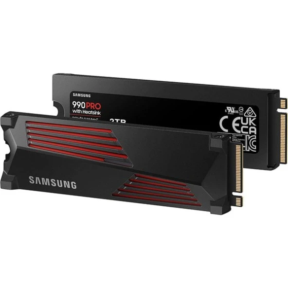 SAMSUNG 2TB 990 PRO MZ-V9P2T0CW 7450-6900MB/s M2 NVME GEN4 DİSK SOĞUTUCULU - Resim 3