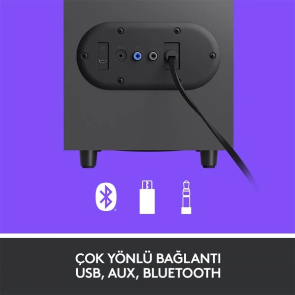 Logitech Z407 Bluetooth Multimedia Hoparlör - Siyah 980-001348 - 5