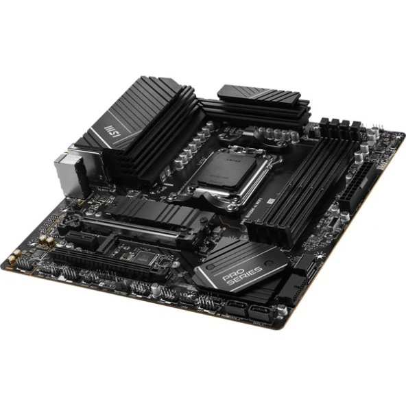 MSI PRO B650M-A WIFI-6E DDR5 HDMI-DP PCIE 4.0 AM5 mATX - 2