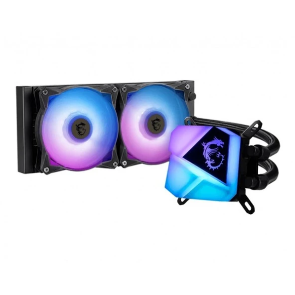MSI 240MM MAG CORELIQUID C240 ARGB AM5-1700P SIVI SOĞUTMALI İŞLEMCİ FANI - Resim 4