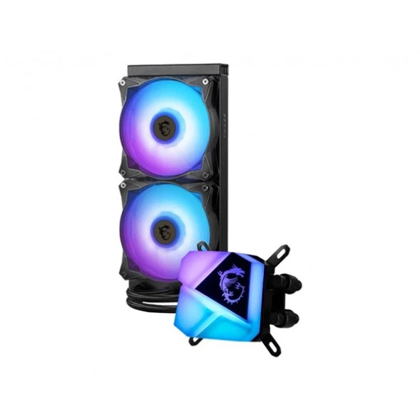 MSI 240MM MAG CORELIQUID C240 ARGB AM5-1700P SIVI SOĞUTMALI İŞLEMCİ FANI - Resim 5